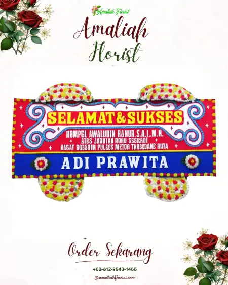 Papan Bunga Ucapan Selamat Aek Najaji